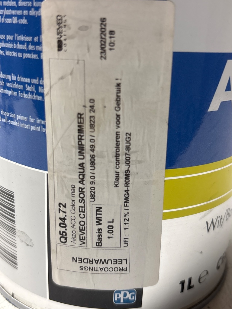 VKW/26/0496 label2