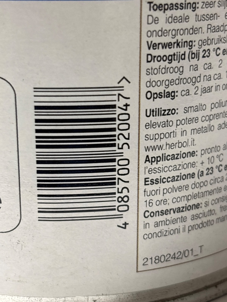 VKW/26/0540 ean_label