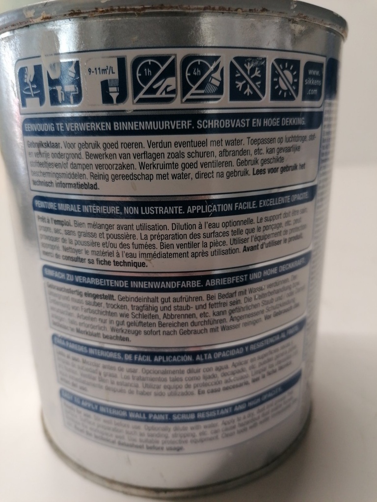 Sikkens Alphatex SF - S 3010-B50G (NCS S 3010-B50G) label3
