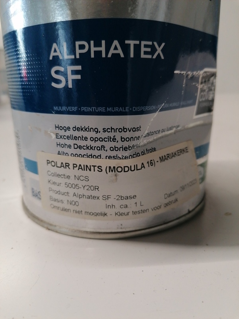 Sikkens Alphatex SF - (NCS S 5005-Y20R) label2
