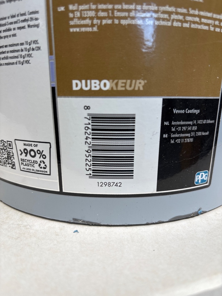 Veveo Pro Finish Mat ean_label