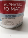 Sikkens Alphatex IQ Mat - New - Antracietgrijs (RAL 7016) label2