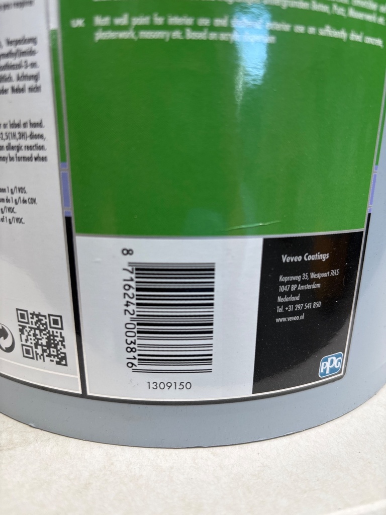 Veveo Collix AC Plus 5 Matt - (VLCC 916) ean_label