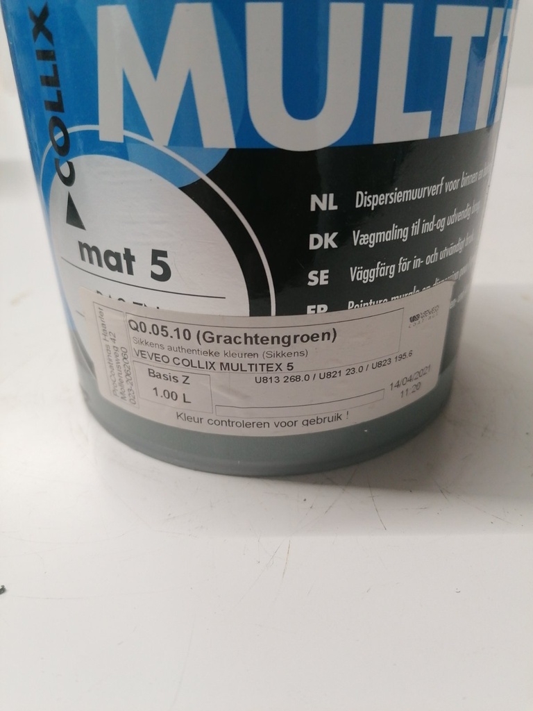 Veveo Collix Multitex 5 - Grachtengroen (Q0.05.10) label2