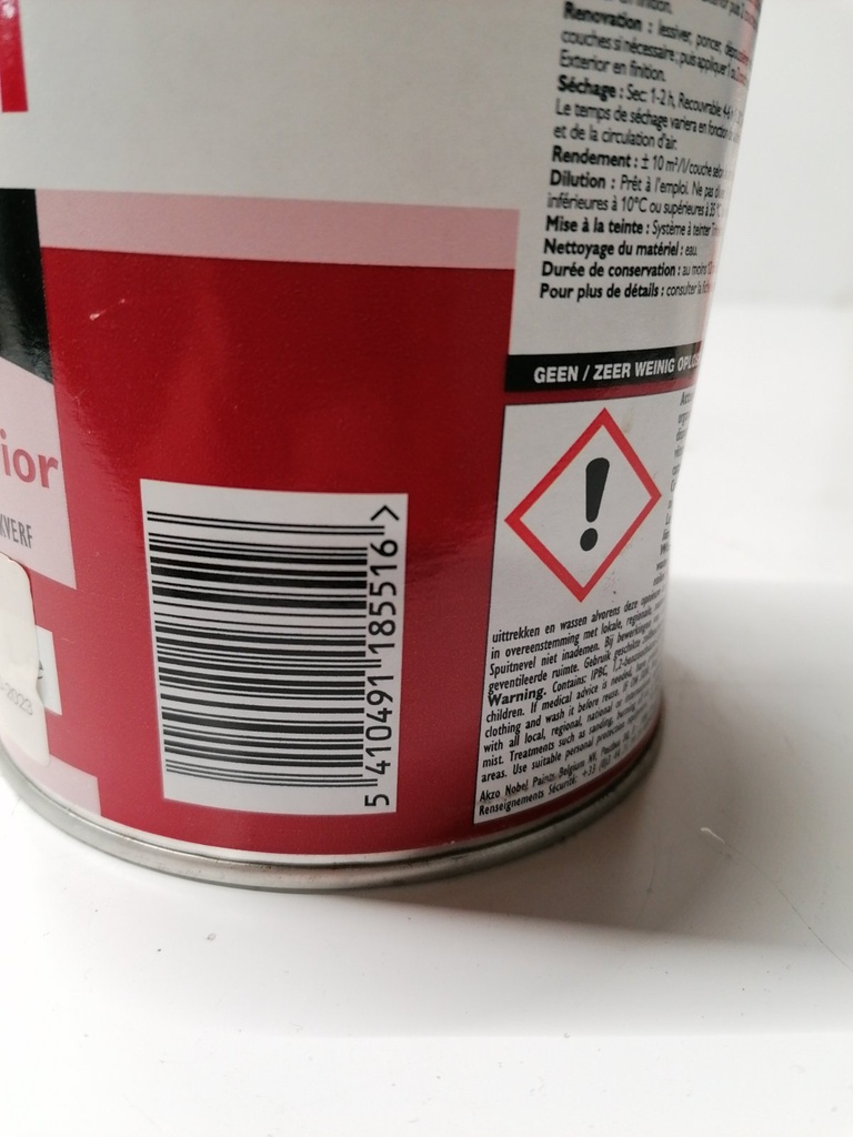 Trimetal Permacryl Decor Gloss Exterior - Zwartbruin (RAL 8022) ean_label