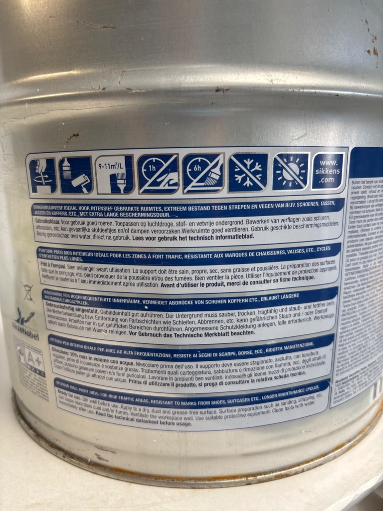Sikkens Alpha Rezisto Anti-Marks Velours / Seidenmatt - G0.10.60 (G0.10.60) back