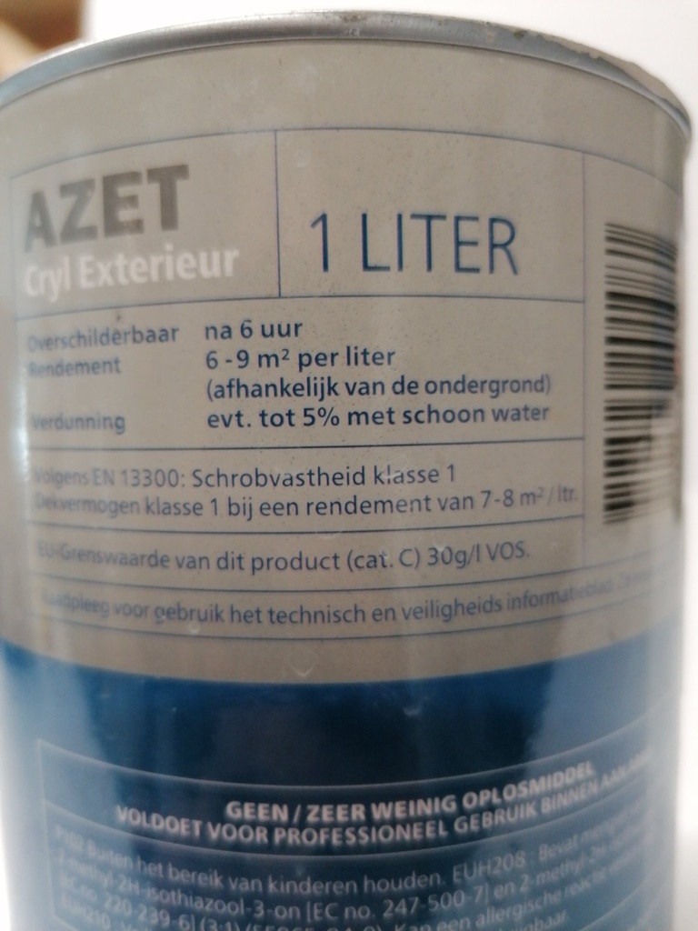 AZET Cryl Exterieur - KEIM (KEIM 9550) label3