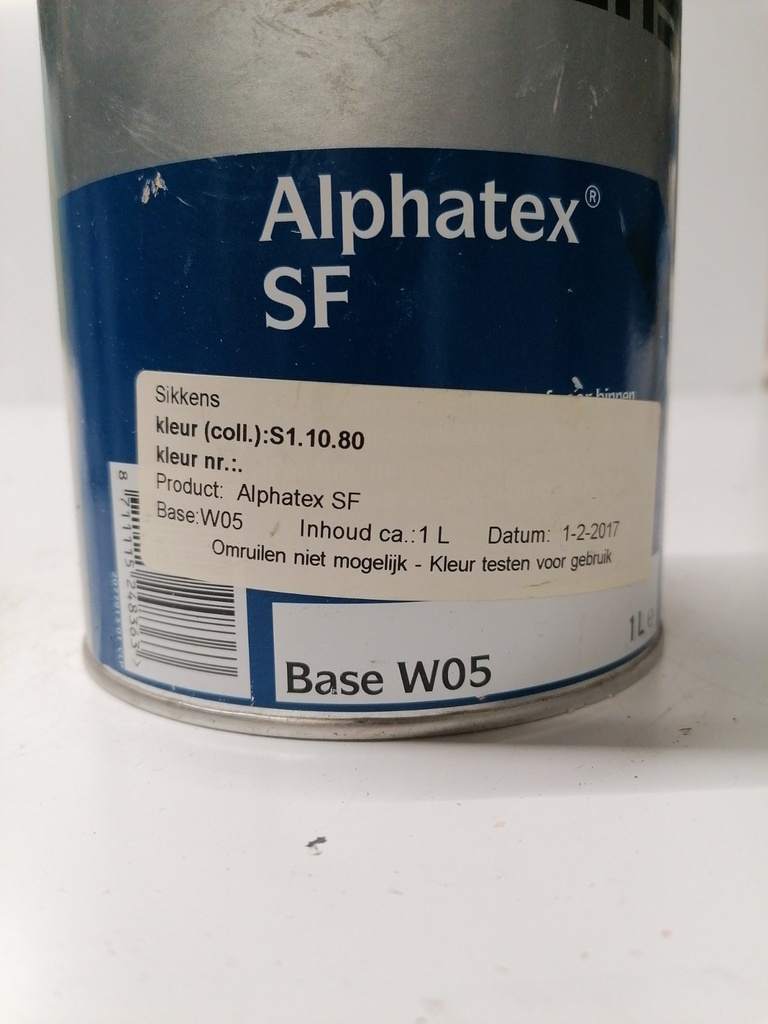 Sikkens Alphatex SF - (Sikkens S1.10.80) label2