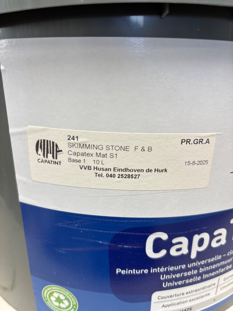 Caparol CapaTex Mat S1+ - Skimming Stone (Farrow & Ball 241) label2
