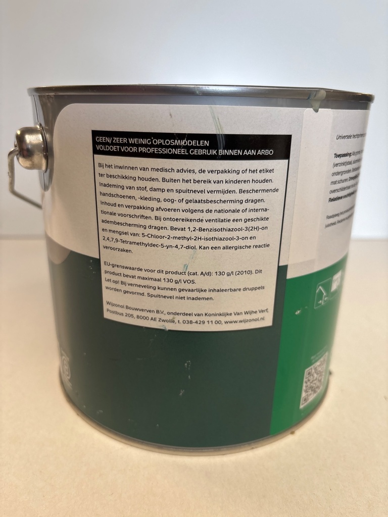 Wijzonol Aqua Hechtprimer BioSeries - Signaalgrijs (RAL 7004) back