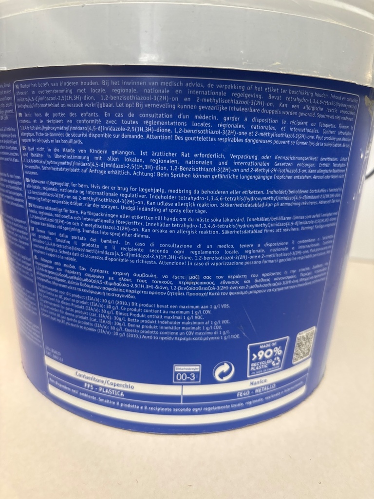 Sigma Coatings Sigmatex Superlatex Matt - Kieselgrau (RAL 7032) back2