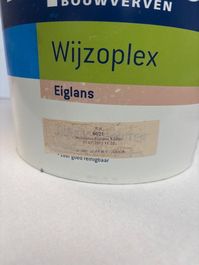 Wijzonol Wijzoplex Eiglans - Pastelgroen (RAL 6021) label2