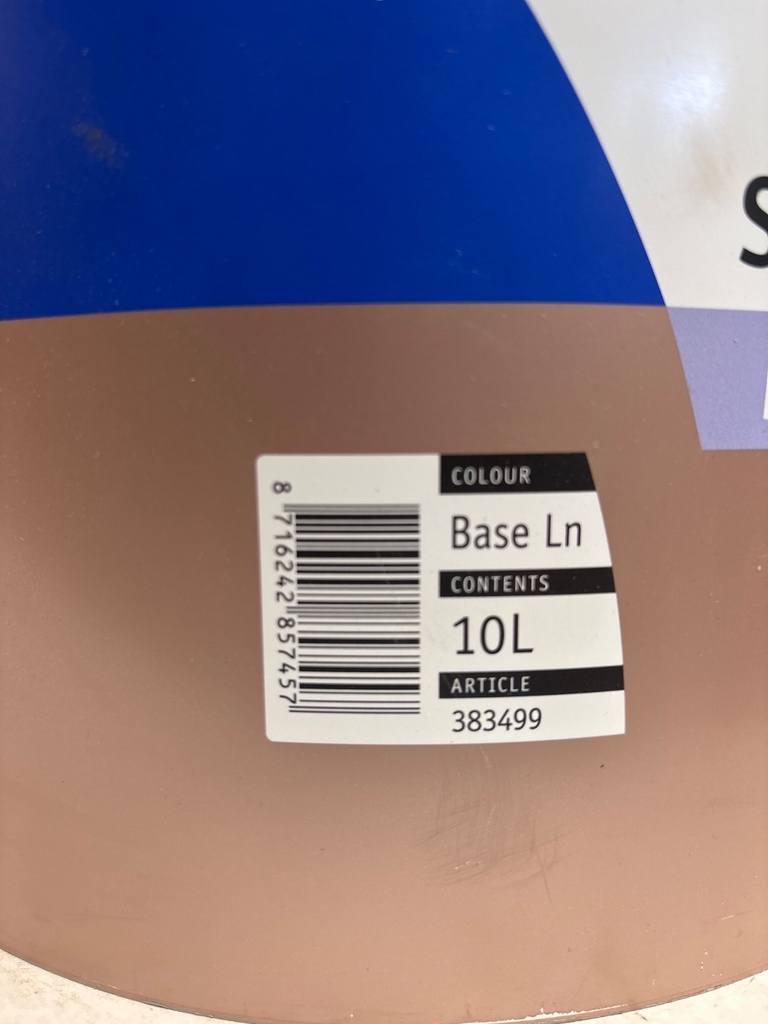 Sigma Coatings Sigmapearl Clean Matt - (NCS S 1005-Y40R) ean_label