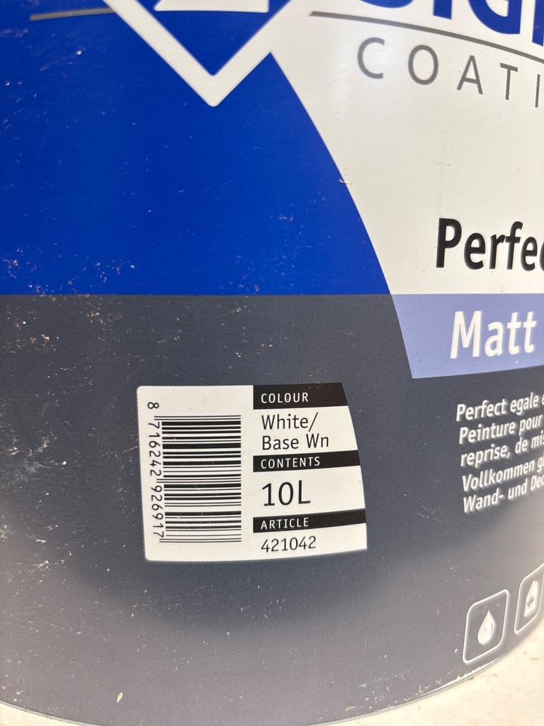 Sigma Coatings Sigma Perfect Matt - (FN.02.57) ean_label