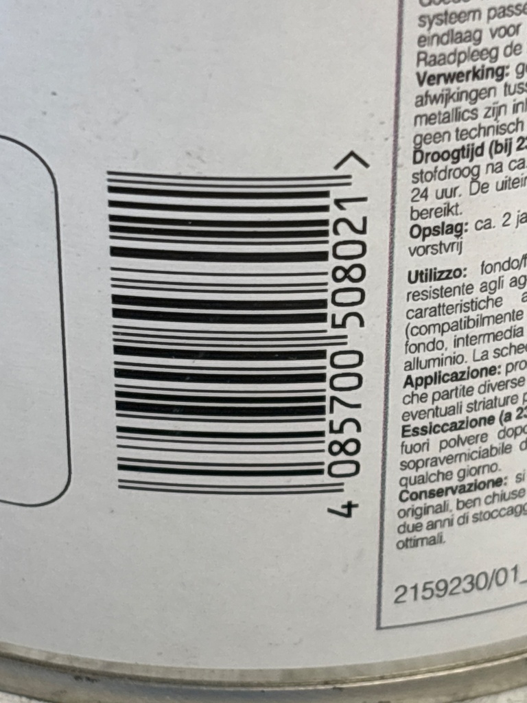 VKW/26/0869 ean_label