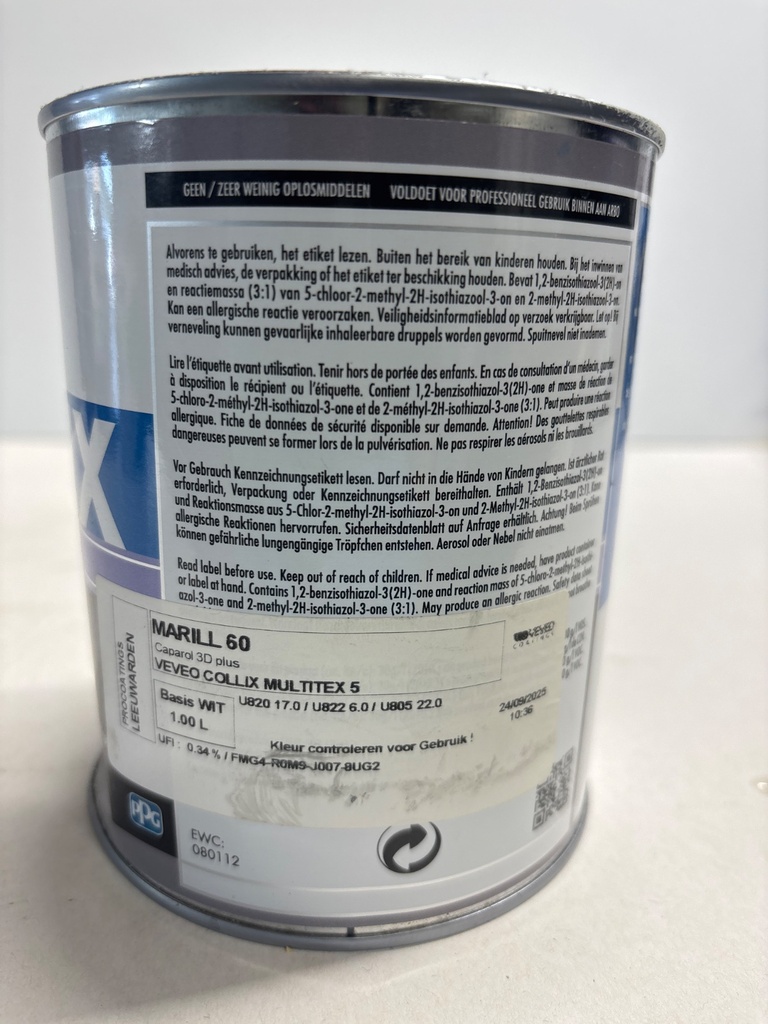 Veveo Collix Multitex 5 - MARILL 60 (Caparol 3D plus Marill 60) back