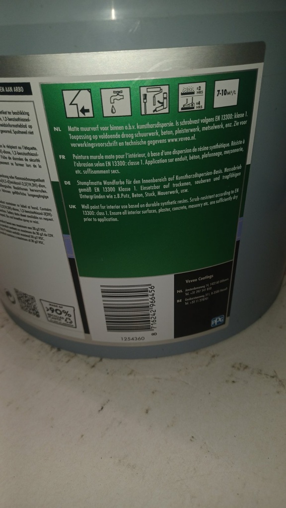 Veveo Collix AC Plus S1 - Gelborange (RAL 2000) back