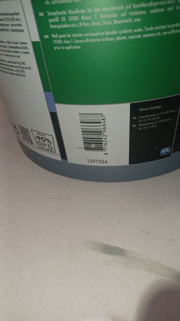 Veveo AC Plus S1 - (NCS S 3010-G10Y) ean_label