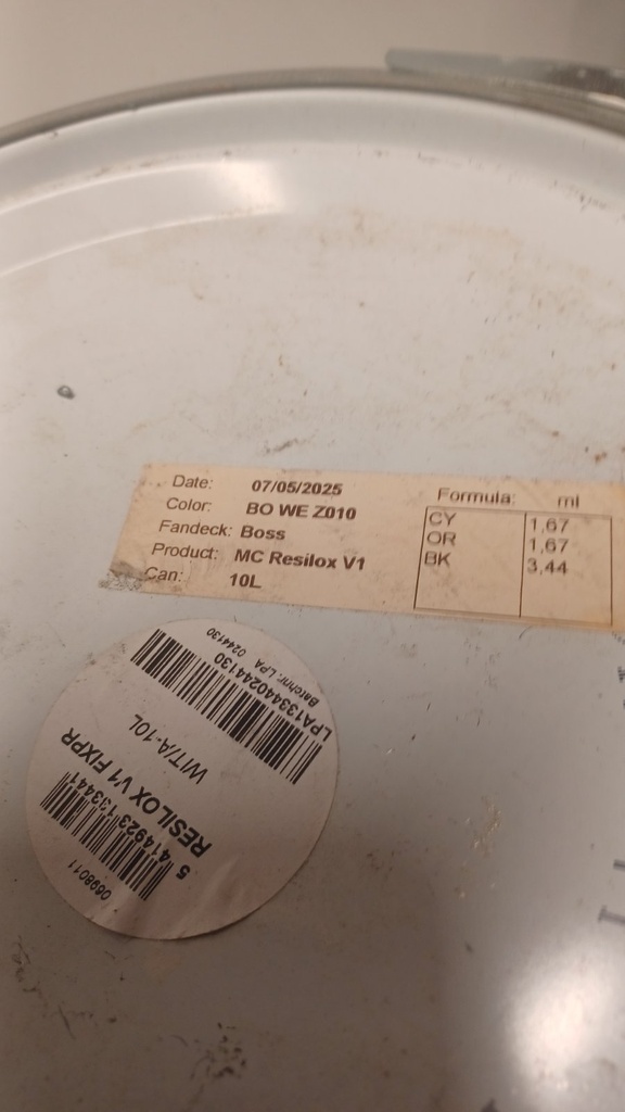 Libert Paints Resilox V1 Fixprim - BO WE Z010 label2
