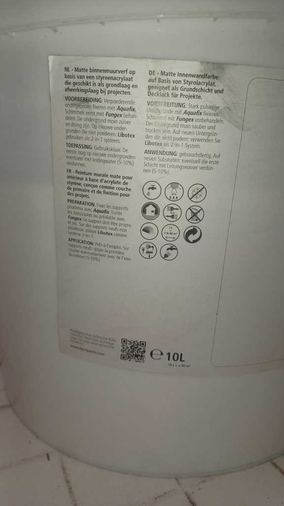 Libert Paints Libotex - Wit back