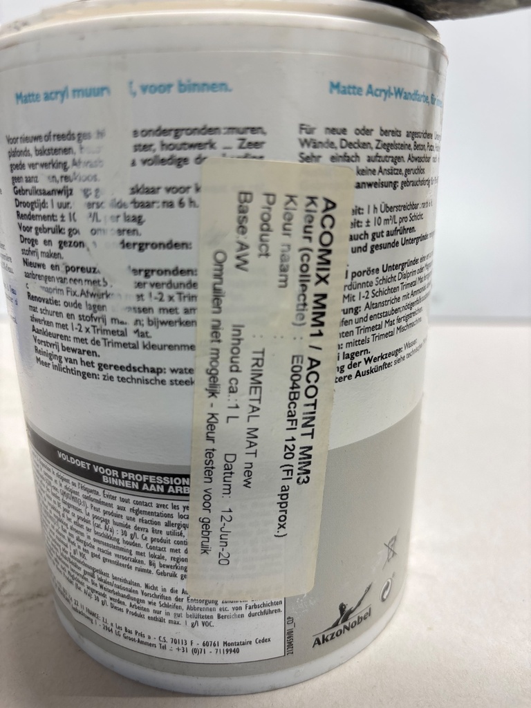 Trimetal Trimetal Mat - (E004BCaFI 120 (FI approx.)) label2