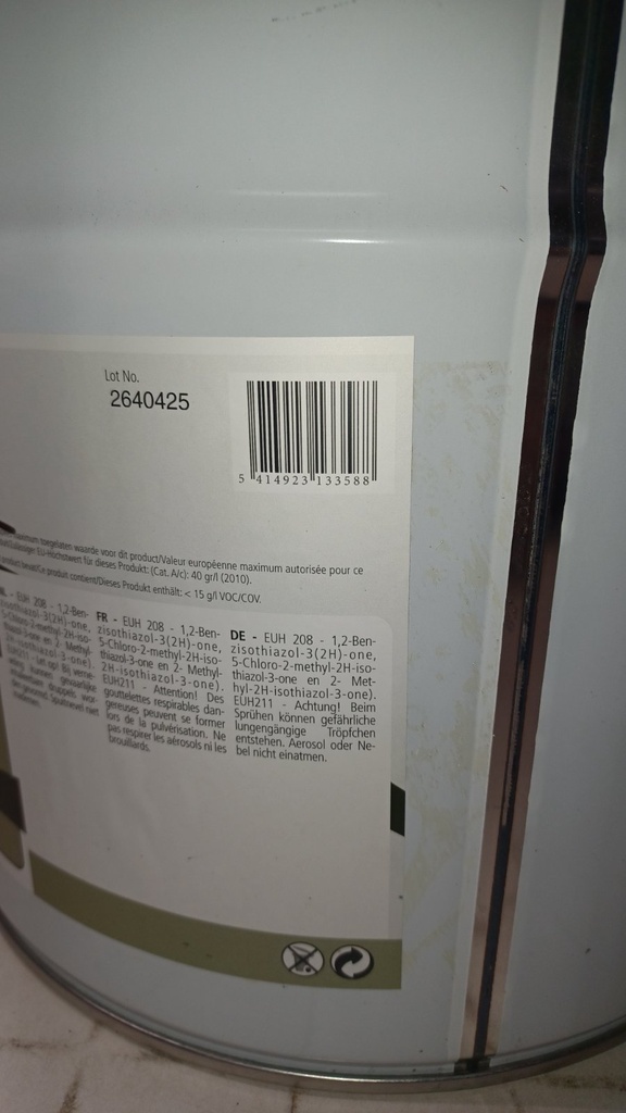 Libert Paints Resilox V1 Quartz MFR - Wit ean_label