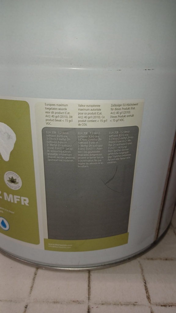 Libert Paints Resilox V1 Quartz MFR - Wit  back2