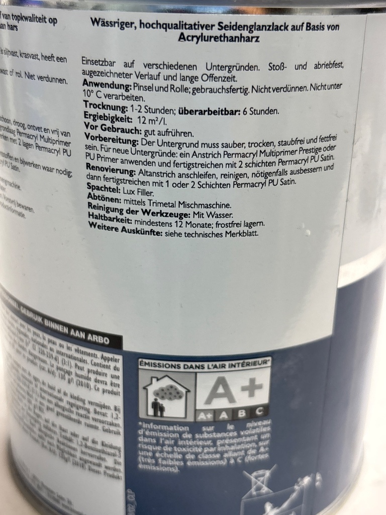 Trimetal Permacryl PU Satin - (PN.00.81) back2