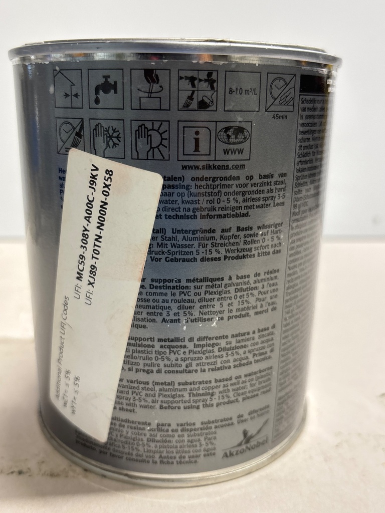 Sikkens Redox BL Multi Primer - (ON.00.69) back