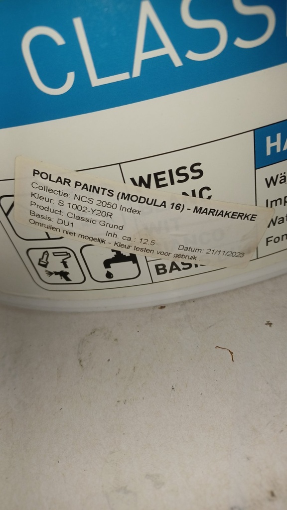 Herbol Classic Grund - (NCS S 1002-Y20R) label2