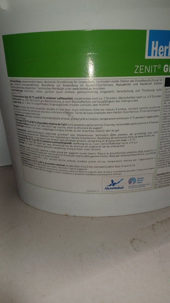Herbol Zenit Grund - Purperviolet (RAL 4007) back