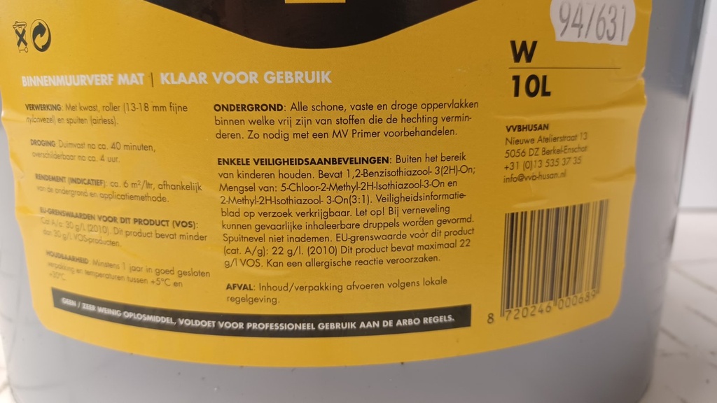 Meester Z MV Aqua Isoleer - Lichtgrijs (RAL 7035) back2