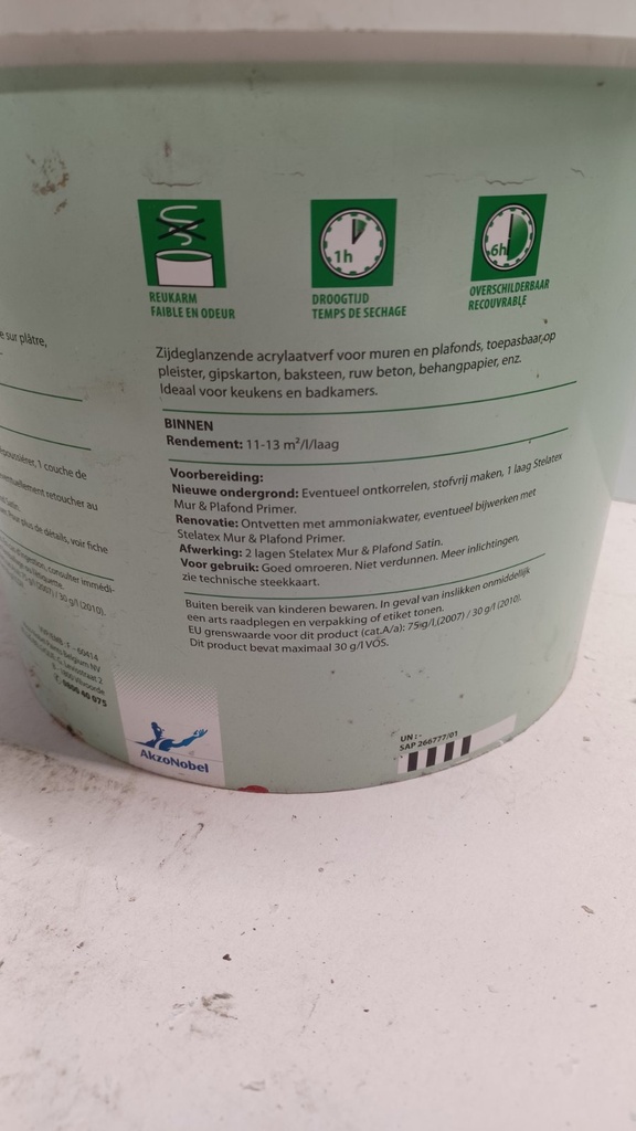 Stelatex Stelatex Mur & Plafond Satin - (E8.30.70) back2