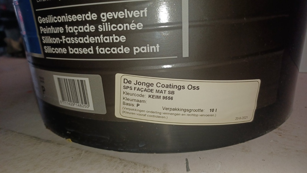 SPS Façade Mat SB - (KEIM 9556) label2
