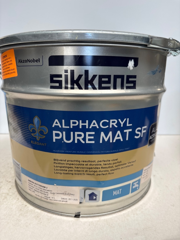 Sikkens Alphacryl Pure Mat SF - Nude Cashmere (Cust. Req.) (C010D)