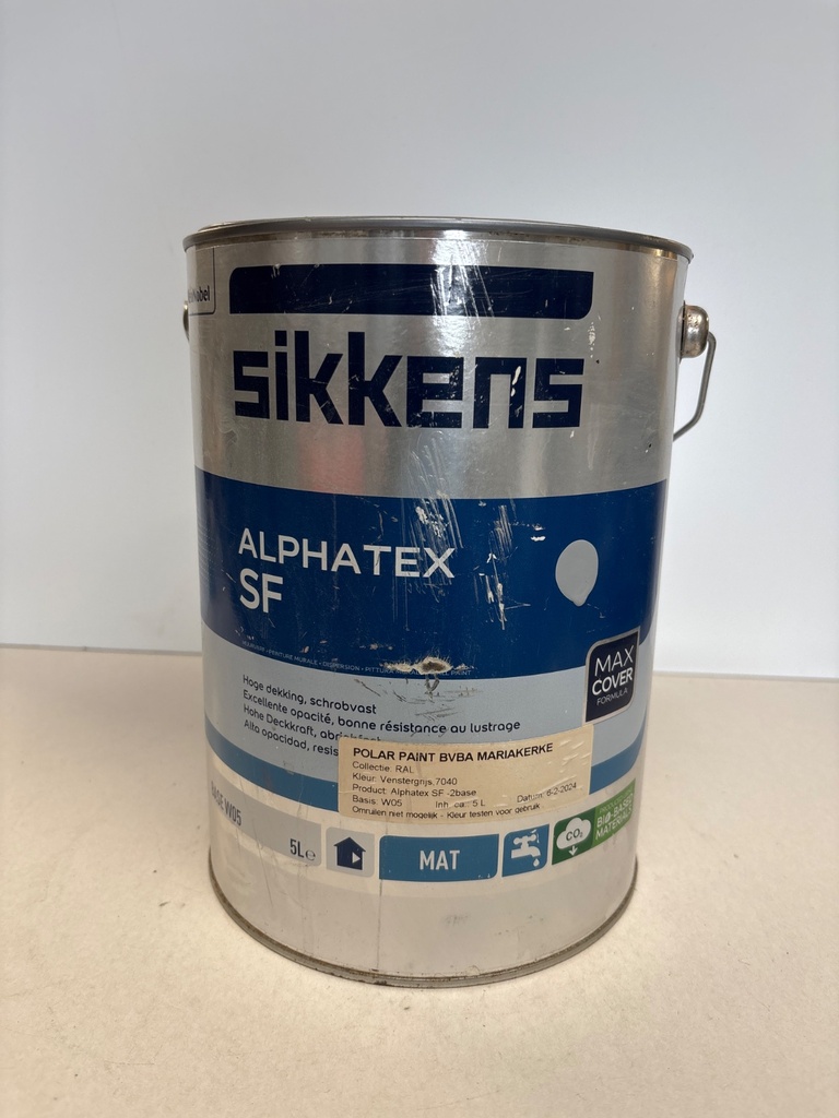 Sikkens Alphatex SF - Venstergrijs (RAL 7040)