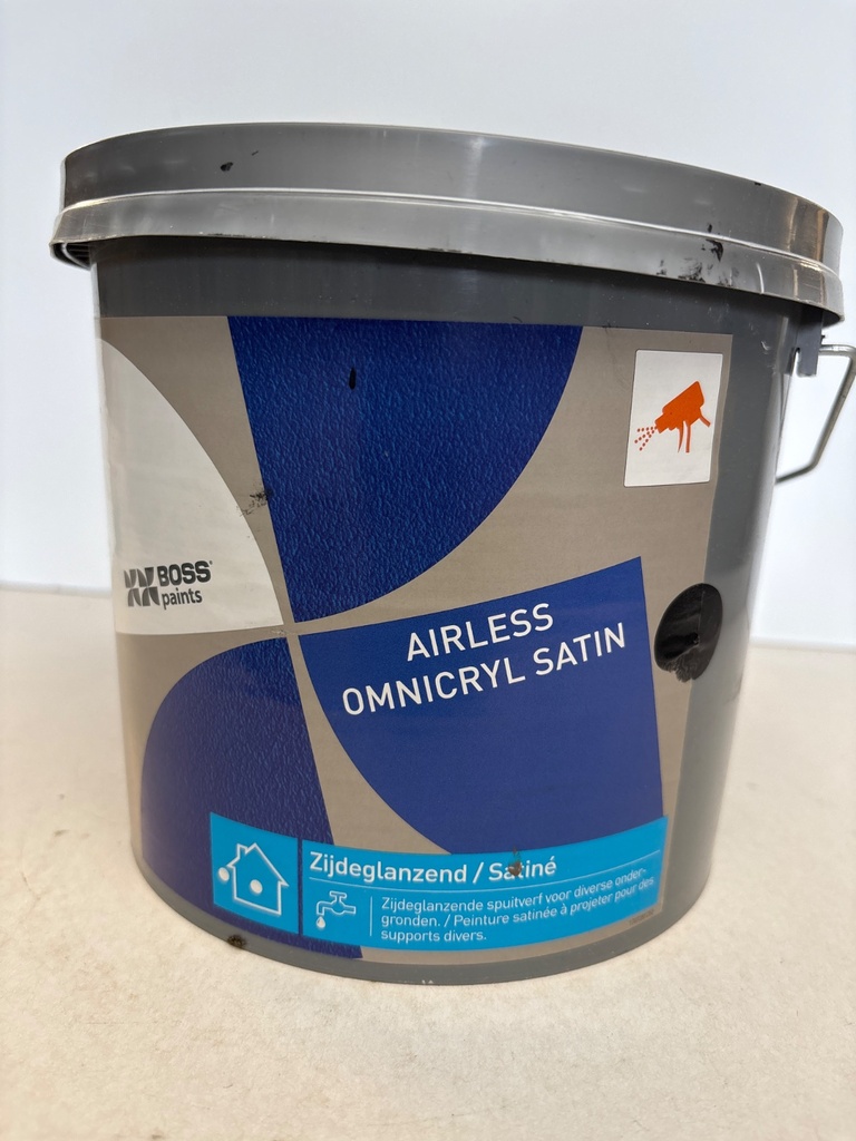 Boss Paints Airless Omnicryl Satin 2.5L