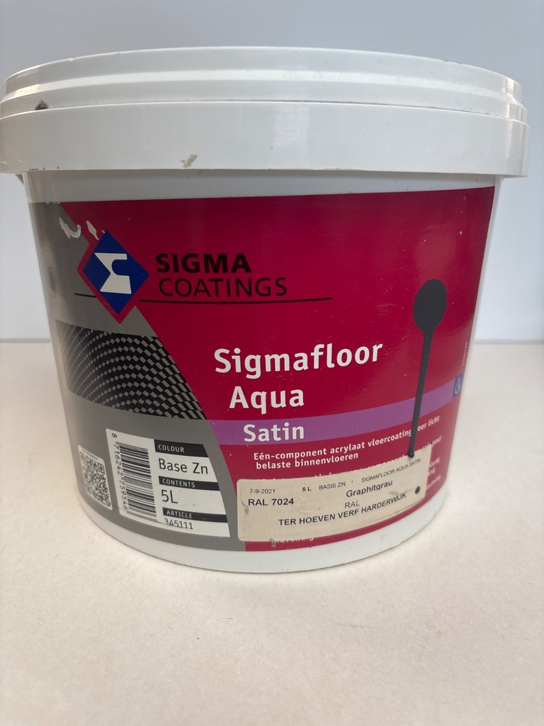 Sigma Coatings Sigmafloor Aqua Satin 5L
