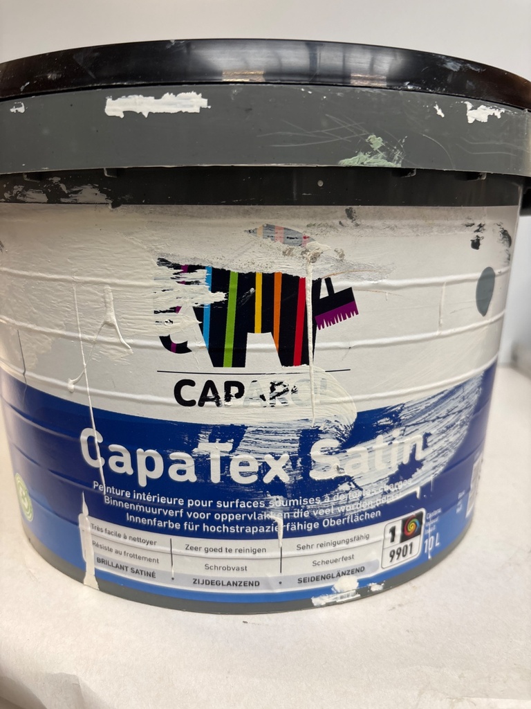 Caparol CapaTex Satin - Reinweiss (RAL 9010)