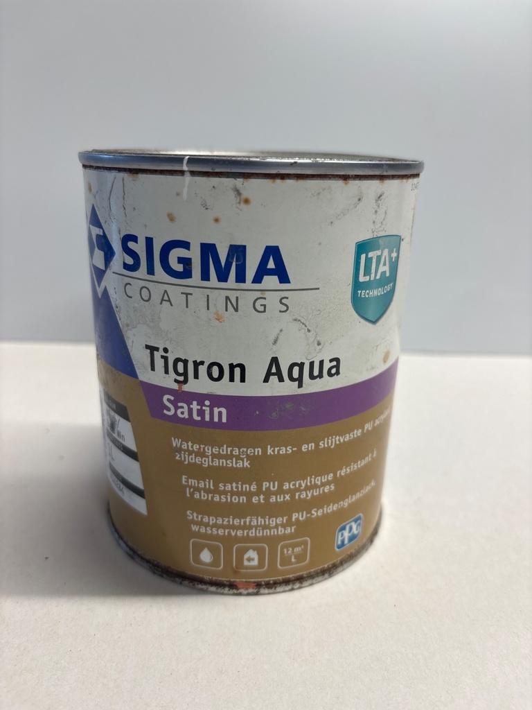 Sigma Coatings Tigron Aqua Satin - White