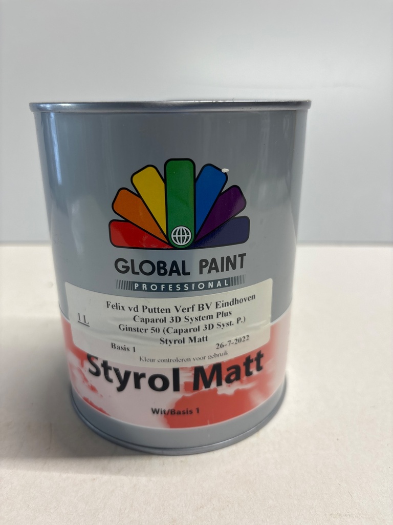 Global Paint Styrol Matt - Ginster 50