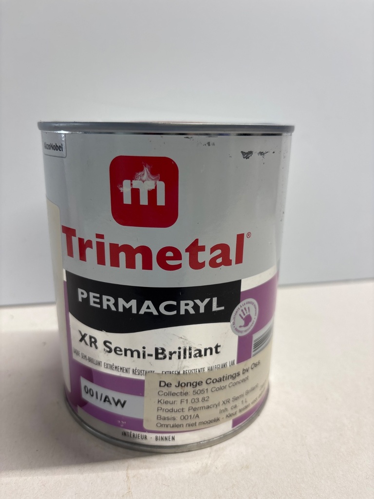 Trimetal Permacryl XR Semi-Brillant 1L