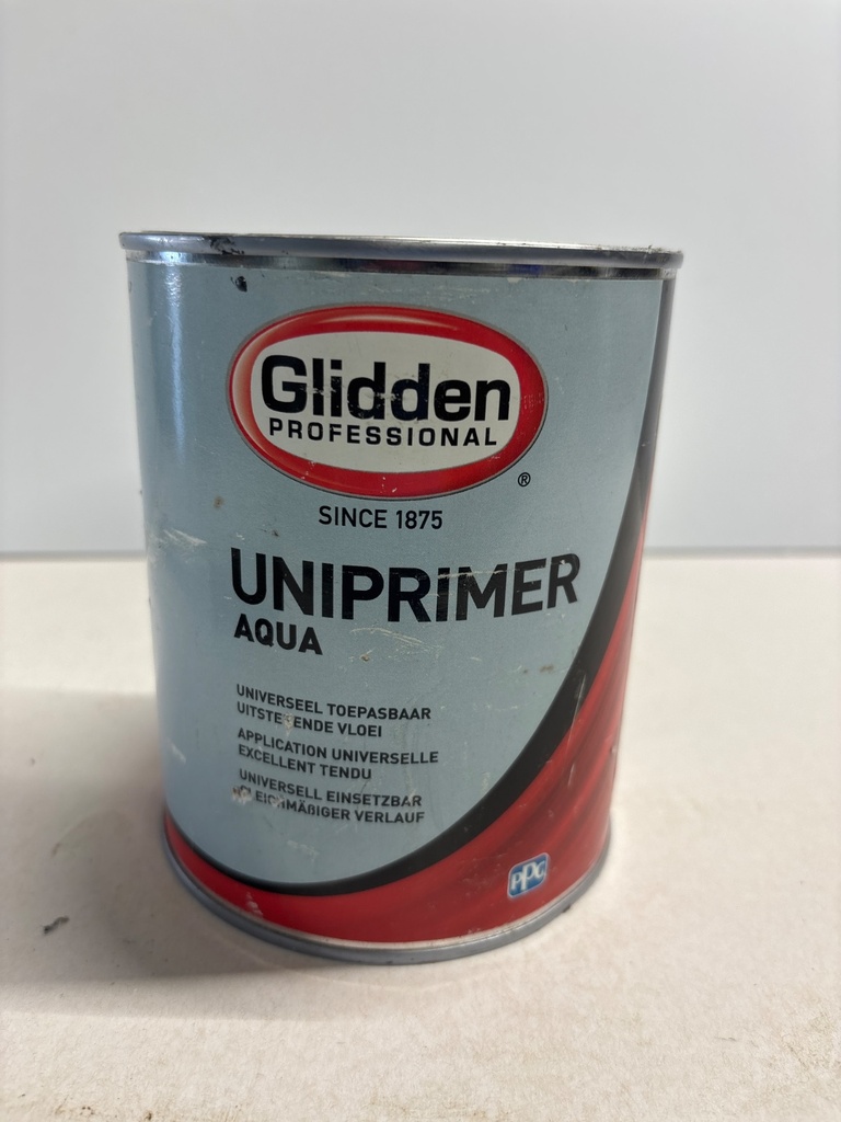 Glidden Professional Aqua Uniprimer - Telegrijs 4 (RAL 7047)