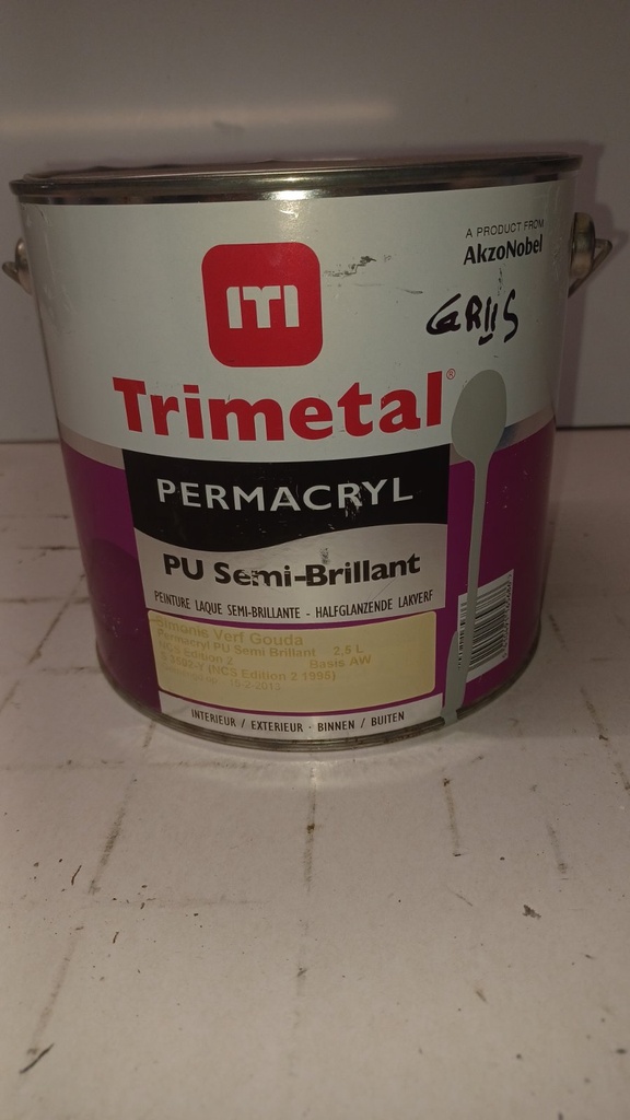 Trimetal Permacryl PU Semi-Brillant - (NCS S 3502-Y)