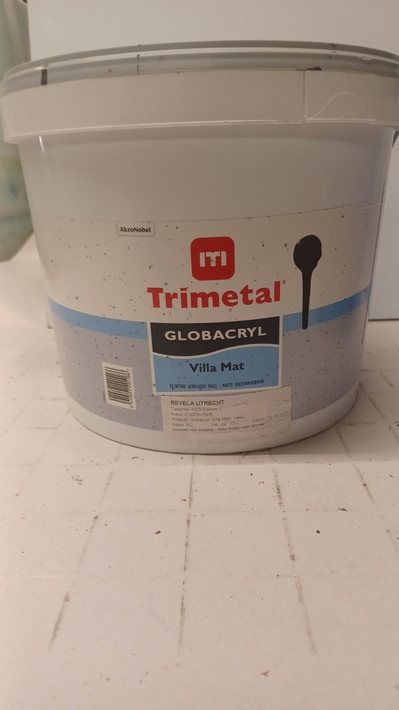 Trimetal Globacryl Villa Mat - (NCS S 8005-Y50R)