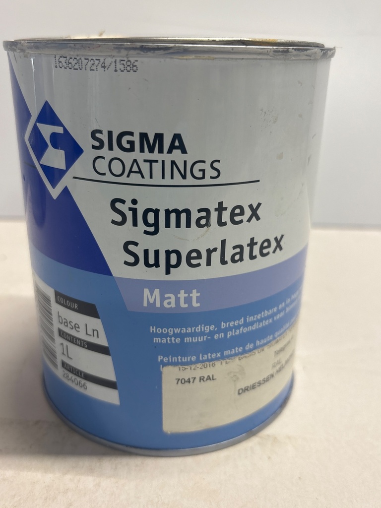 Sigma Coatings Sigmatex Superlatex Matt - Telegrau 4 (RAL 7047)