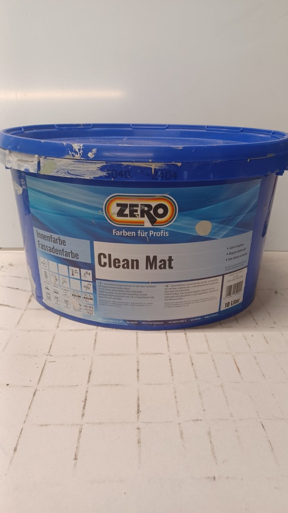 ZERO Clean Mat - Lichtgrau (RAL 7035)