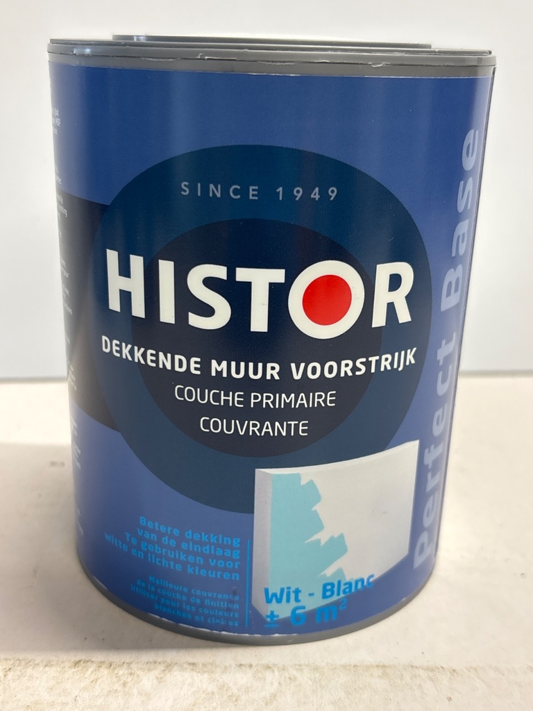 Histor Dekkende Muur Voorstrijk - Wit