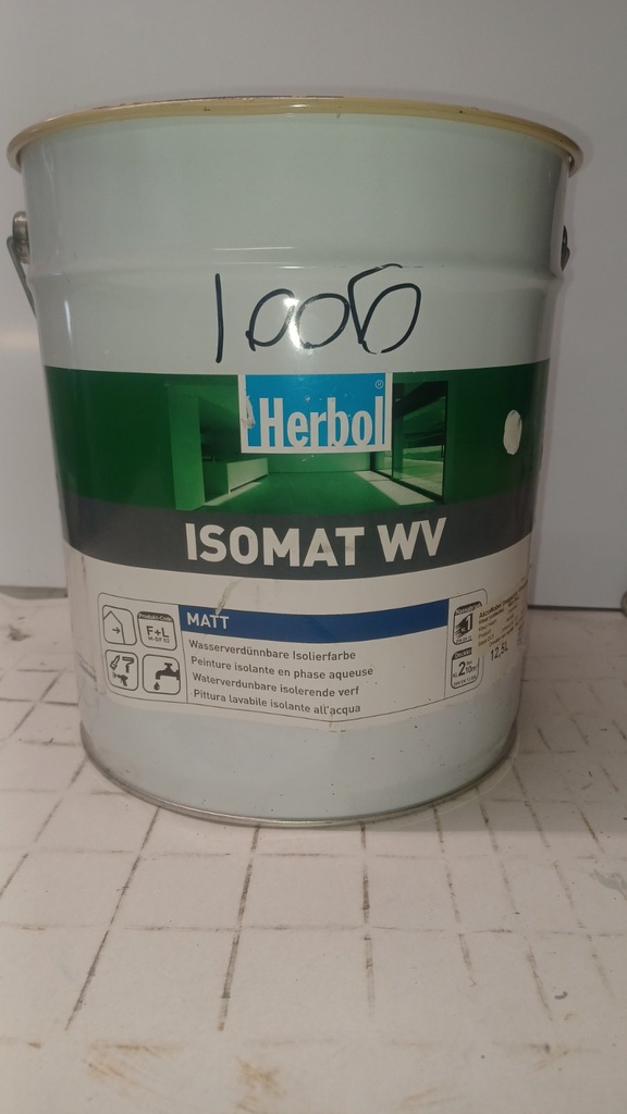 Herbol ISOMAT WV - Crèmewit (RAL 9001)