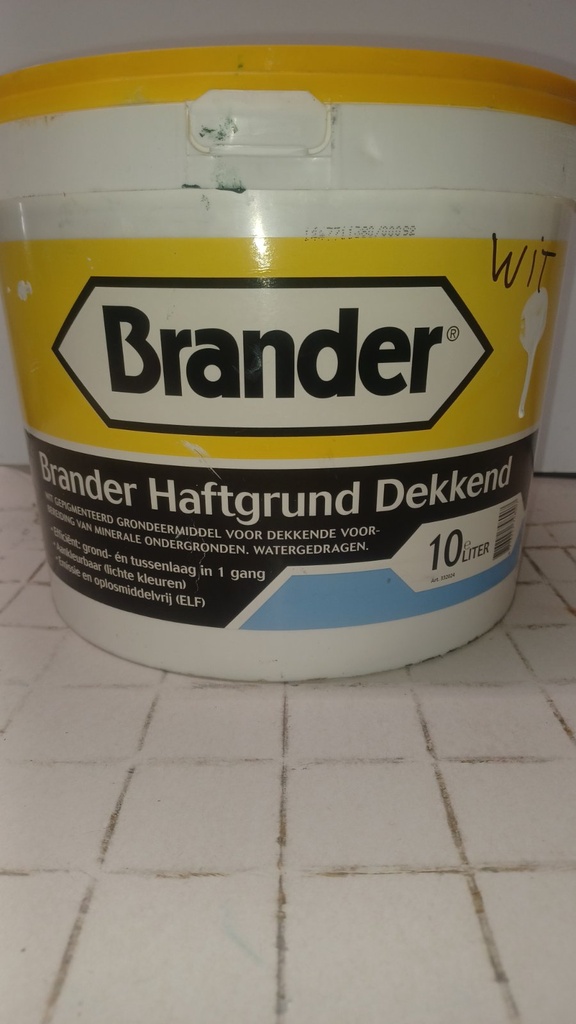 Brander Haftgrund Dekkend - Wit